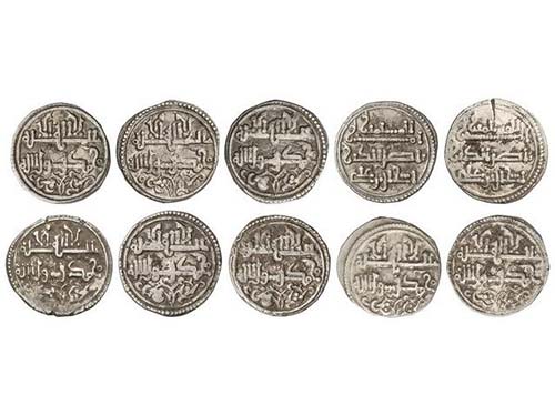 Almoravids - Lote 10 monedas ... 