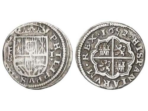Philip IV - 1 Real. 1652/1. ... 