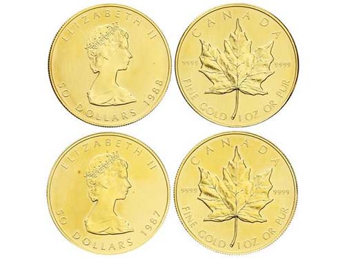 Canada - Lote 2 monedas 50 ... 