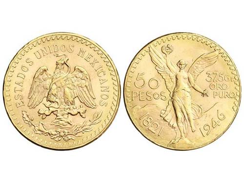 Mexico - 50 Pesos. 1946. 41,61 ... 