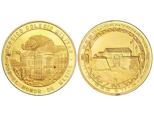 Mexico - Medalla. 1973. COLEGIO ... 