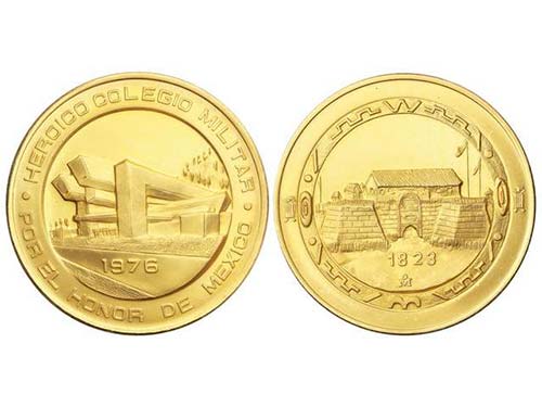 Mexico - Medalla. 1976. COLEGIO ... 