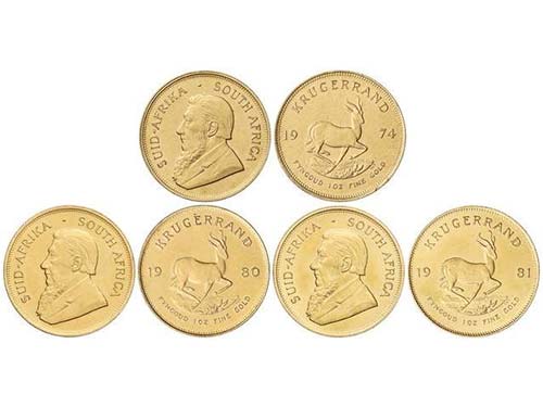 South Africa - Lote 3 monedas ... 