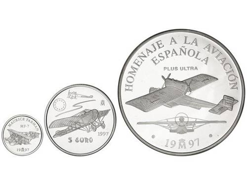 Juan Carlos I - Serie 3 monedas 1, ... 