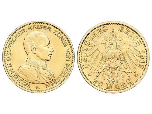 German States - 20 Marcos. 1913-A. ... 