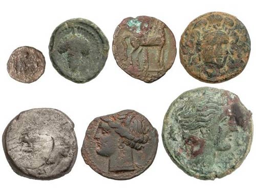 Ancient Greece - Lote 7 monedas. ... 