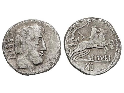 Roman Coins - Lote 4 Denarios. 89 ... 