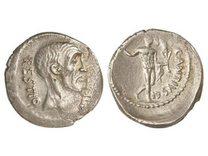 ROMAN COINS: ROMAN REPUBLIC - Denario. 47 ... 