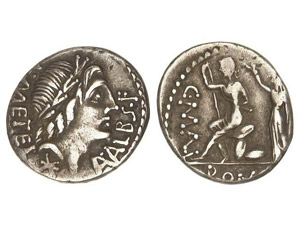 ROMAN COINS: ROMAN REPUBLIC - Denario. 96 ... 