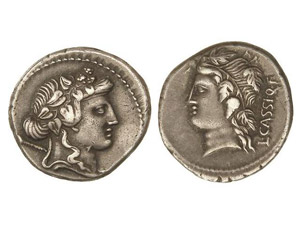 ROMAN COINS: ROMAN REPUBLIC - Denario. 78 ... 