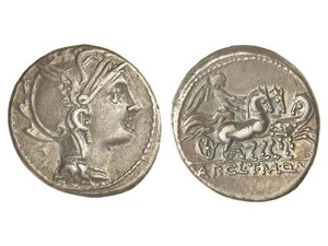 ROMAN COINS: ROMAN REPUBLIC - Denario. ... 