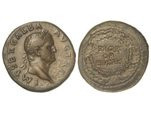 ROMAN COINS: ROMAN EMPIRE - Sestercio. ... 