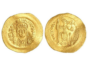 BYZANTINE COINS - Sólido. JUSTINO II ... 