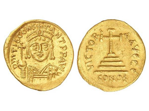 BYZANTINE COINS - Sólido. TIBERIO II ... 