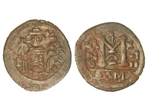 BYZANTINE COINS - Felus. 680 d.C. PRE ... 