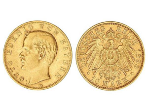 WORLD COINS: GERMAN STATES - 10 Marcos. ... 
