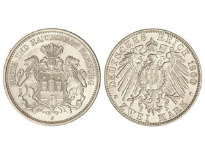 WORLD COINS: GERMAN STATES - 2 Marcos. ... 