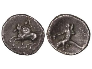 Didracma. 302-281 a.C. TARAS. CALABRIA. ... 