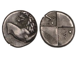 Hemidracma. 400-350 a.C. CHERRONESOS. ... 