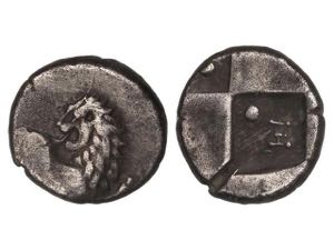 Hemidracma. 400-350 a.C. CHERRONESOS. ... 