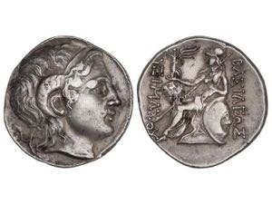 Tetradracma. 297-281 a.C. LISIMACO. ... 