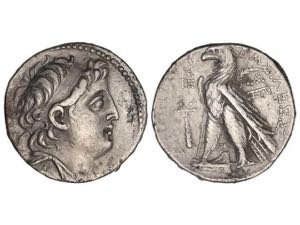 Tetradracma. 129-125 a.C. DEMETRIO II. TIRO. ... 