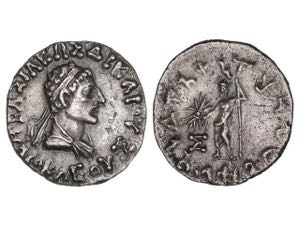 Dracma. 135-110 a.C. HELIOKLES. BACTRIA E ... 