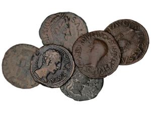 Lote 6 monedas Semis. ILICI (ELCHE, ... 