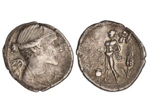 Republic - Denario. 108-107 a.C. VALERIA-11. ... 