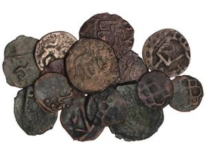 Lots - Lote 14 monedas. Siglo XIII-XIV. ... 