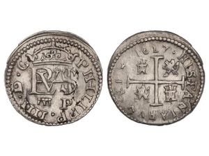 Philip IV - 1/2 Real. 1627. SEGOVIA. P. 1,03 ... 