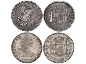 Charles IIII - Lote 2 monedas 2 Reales. ... 