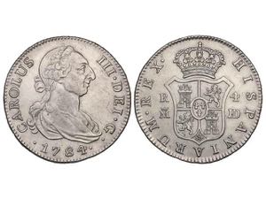 Charles IIII - 4 Reales. 1784/3. MADRID. ... 