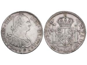 Charles IV - 8 Reales. 1798. GUATEMALA. M. ... 