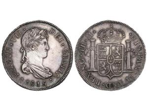 Ferdinand VII - 4 Reales. 1815/4. GUATEMALA. ... 