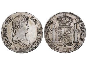 Ferdinand VII - 8 Reales. 1814. GUATEMALA. ... 