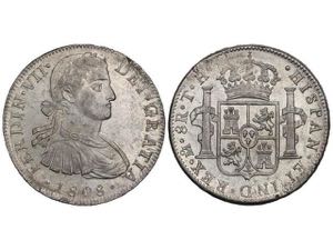Ferdinand VII - 8 Reales. 1808. MÉXICO. ... 
