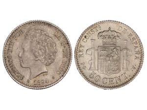 50 Céntimos. 1894. (*9-4). P.G.-V. SC-.