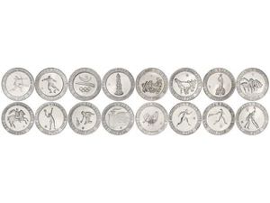 Barcelona´92 Olympiad - Serie 16 monedas ... 