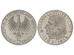 Germany - 5 Marcos. 1964-J. HAMBURGO. 11,26 ... 