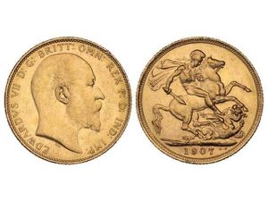 Australia - Soberano. 1907-M. EDUARDO VII. ... 