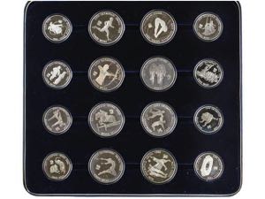 South Korea - Set 16 monedas 5.000 (8) y ... 