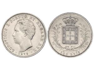Portugal - 500 Reis. 1879. LUÍS I. 12,37 ... 