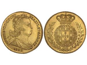 Portugal - Peça (6.400 Reis). 1822. JUAN ... 