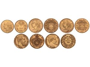 World Lots and Collections - Lote 5 monedas ... 