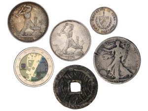 World Lots and Collections - Lote 6 monedas. ... 