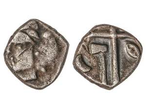 Dracma a la Croix. 225-50 a.C. CELTAS. ... 