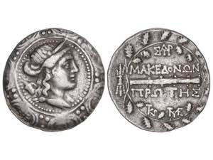 Tetradracma. 158-149 a.C. AMPHIPOLIS. ... 