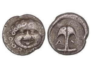 Dracma. 450-400 a.C. APOLONIA PÓNTICA. ... 
