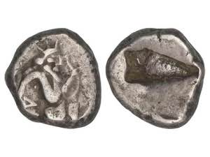 Siclo. 450-330 a.C. LYDIA. Anv.: Arquero ... 